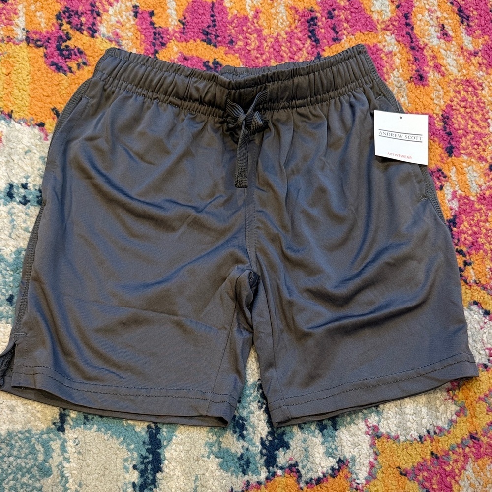 Gray Kids Shorts
